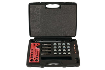 Laser Tools 7663 Oil Drain Repair Kit 38pc Laser Tools