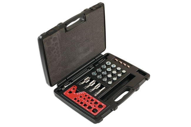 Laser Tools 7663 Oil Drain Repair Kit 38pc Laser Tools