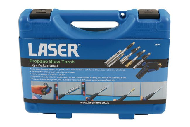 Laser Tools 7671 High Performance Propane Blow Torch Laser Tools