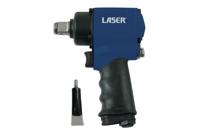 Laser Tools 7680 Impact Wrench 3/4"D - Twin Hammer 146mm Long Laser Tools