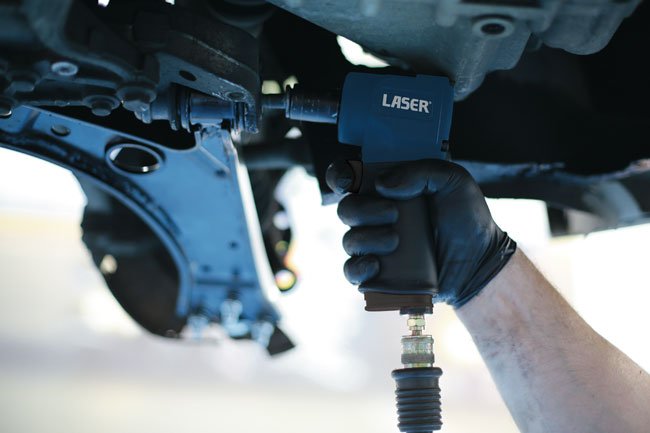 Laser Tools 7680 Impact Wrench 3/4"D - Twin Hammer 146mm Long Laser Tools