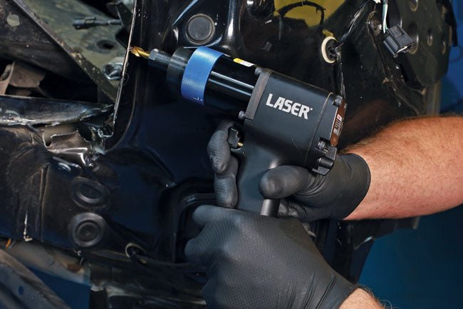 Laser Tools 7682 Air Spot Weld Drill - Multi-Speed Laser Tools