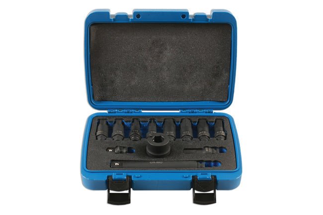 Laser Tools 7690 Heavy Duty Impact Socket Bit Set 3/4"D 12pc Laser Tools