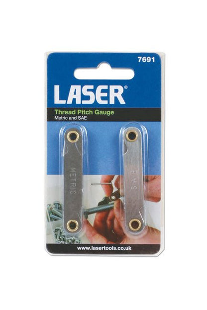 Laser Tools 7691 Thread Pitch Gauge 2pc Laser Tools