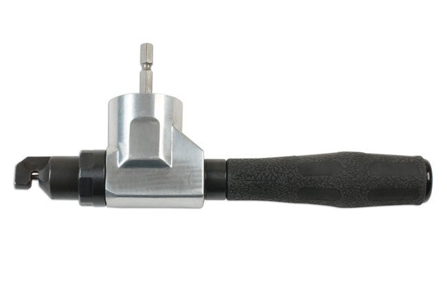 Laser Tools 7693 Sheet Metal Nibbler - Cordless Drill Attachment Laser Tools