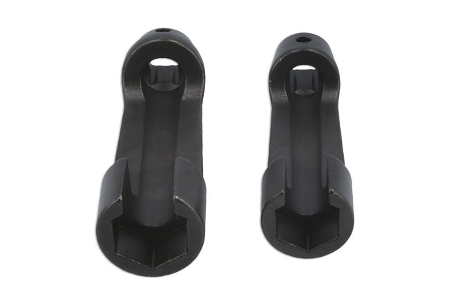 Laser Tools 7694 Fuel Injector Line Sockets 3/8"D 2pc Laser Tools