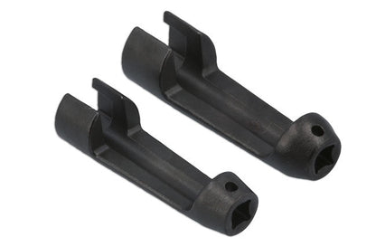 Laser Tools 7694 Fuel Injector Line Sockets 3/8"D 2pc Laser Tools