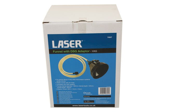 Laser Tools 7697 Funnel with DSG Adaptor - for VAG Laser Tools