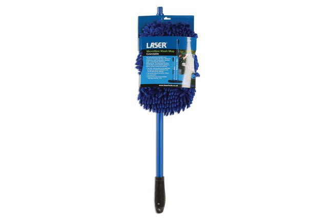 Laser Tools 7712 Extendable Microfibre Wash Mop Laser Tools