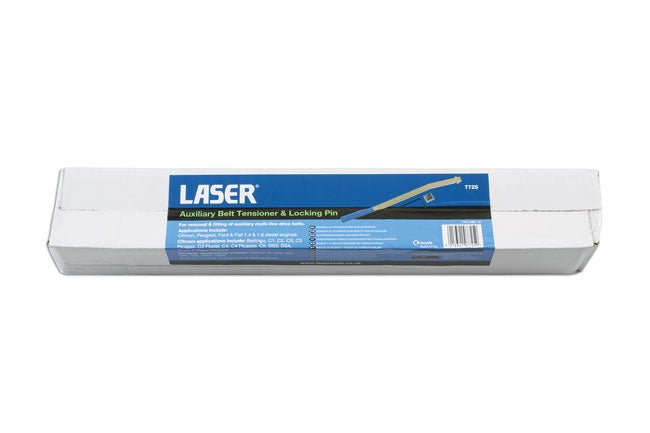 Laser Tools 7725 Auxiliary Belt Tensioner & Locking Pin Laser Tools