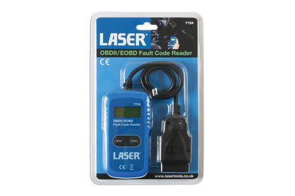 Laser Tools 7728 OBDII/EOBD Fault Code Reader Laser Tools
