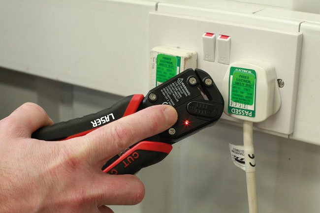 Laser Tools 7729 Automatic Wire Stripper With Voltage Detector Laser Tools