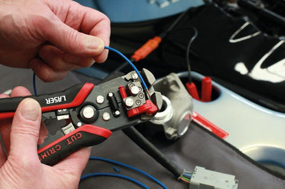 Laser Tools 7729 Automatic Wire Stripper With Voltage Detector Laser Tools