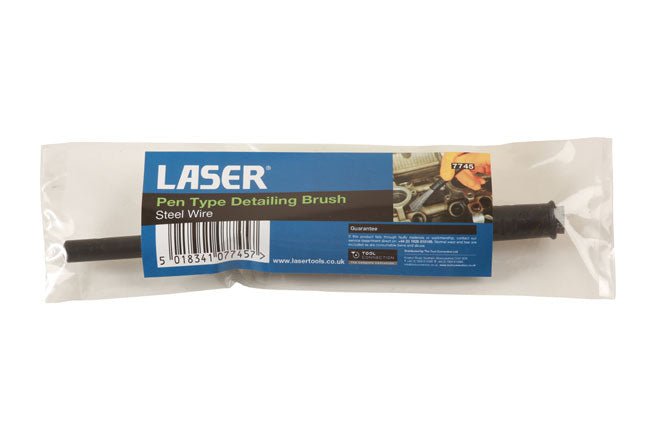 Laser Tools 7745 Pen Type Detailing Brush Steel Wire Laser Tools