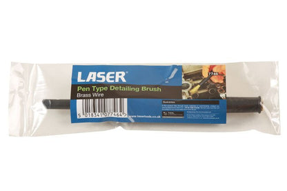 Laser Tools 7746 Pen Type Detailing Brush Brass Wire Laser Tools