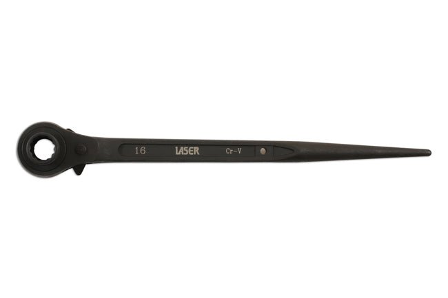 Laser Tools 7751 Ratchet Podger Spanner 16mm x 18mm Laser Tools