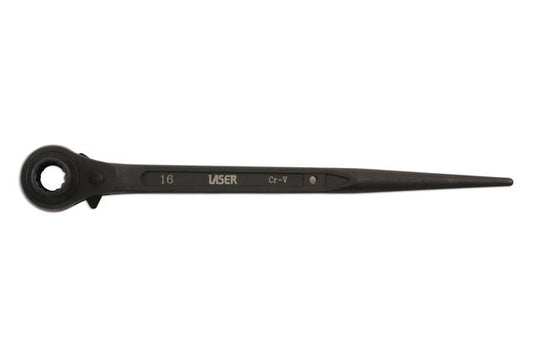 Laser Tools 7751 Ratchet Podger Spanner 16mm x 18mm Laser Tools