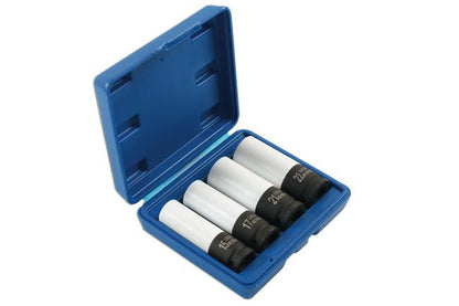 Laser Tools 7752 Special Size Wheel Nut Socket Set 1/2"D Laser Tools