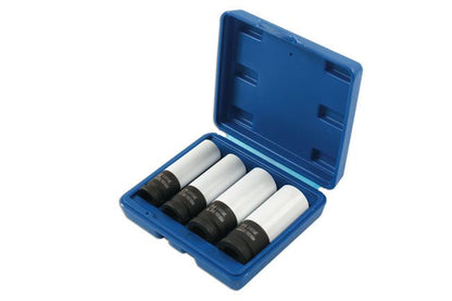 Laser Tools 7752 Special Size Wheel Nut Socket Set 1/2"D Laser Tools