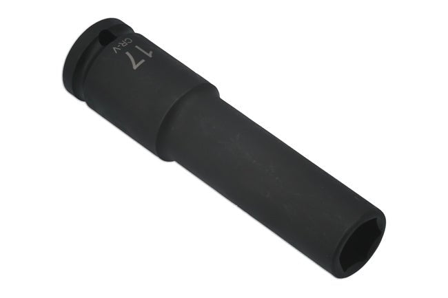 Laser Tools 7765 Extra Deep Impact Socket 1/2"D 17mm Laser Tools