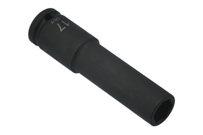Laser Tools 7765 Extra Deep Impact Socket 1/2"D 17mm Laser Tools