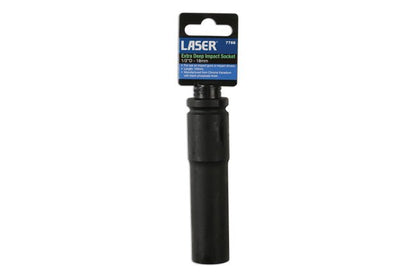 Laser Tools 7766 Extra Deep Impact Socket 1/2"D 18mm Laser Tools