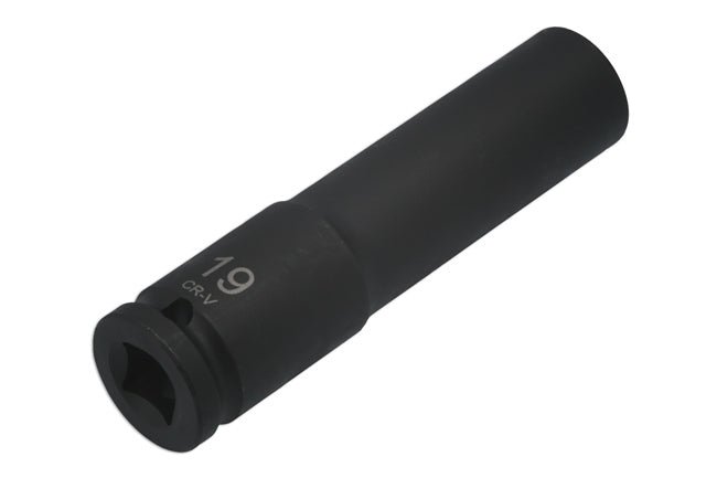 Laser Tools 7767 Extra Deep Impact Socket 1/2"D 19mm Laser Tools