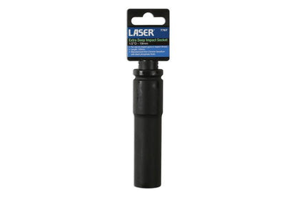 Laser Tools 7767 Extra Deep Impact Socket 1/2"D 19mm Laser Tools