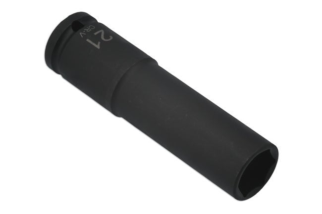 Laser Tools 7768 Extra Deep Impact Socket 1/2"D 21mm Laser Tools
