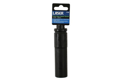Laser Tools 7769 Extra Deep Impact Socket 1/2"D 22mm Laser Tools