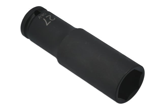 Laser Tools 7771 Extra Deep Impact Socket 1/2"D 27mm Laser Tools