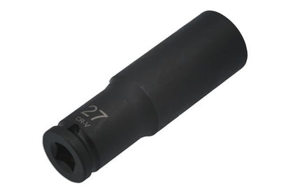 Laser Tools 7771 Extra Deep Impact Socket 1/2"D 27mm Laser Tools