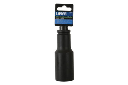 Laser Tools 7773 Extra Deep Impact Socket 1/2"D 32mm Laser Tools