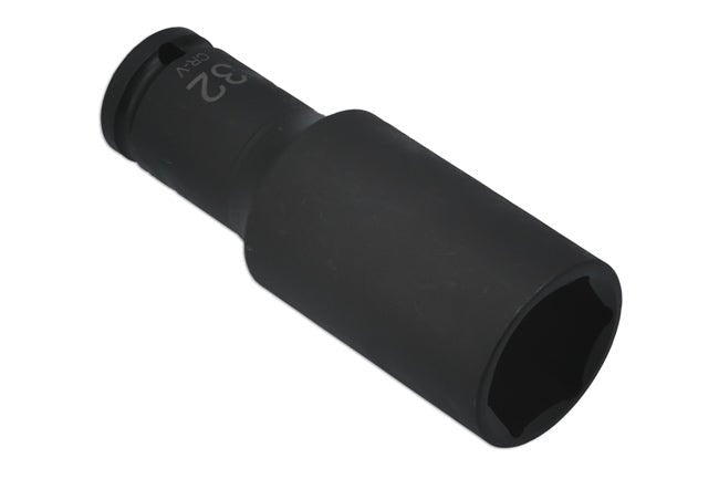 Laser Tools 7773 Extra Deep Impact Socket 1/2"D 32mm Laser Tools