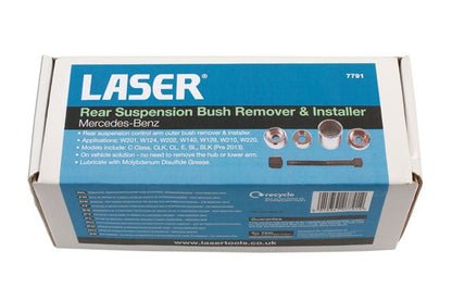 Laser Tools 7791 Rear Suspension Bush Remover & Installer - for Mercedes-Benz Laser Tools