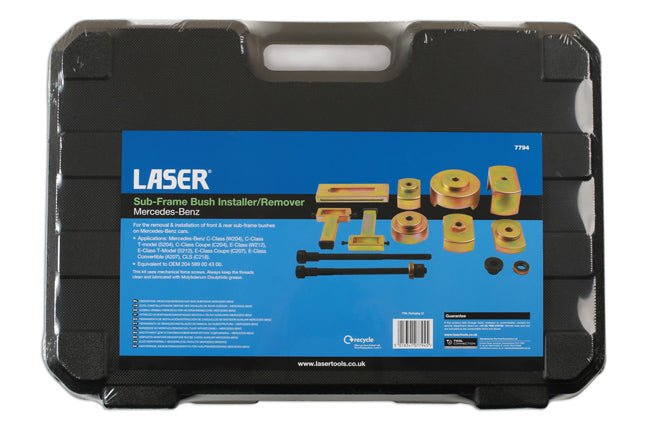 Laser Tools 7794 Subframe Bush Installer/Remover - for Mercedes-Benz Laser Tools