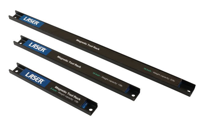 Laser Tools 7805 Tool/Knife Magnetic Rack 3pc Laser Tools