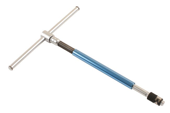 Laser Tools 7808 2-In-1 Socket & Bit T-Handle Spinner 1/4"D Laser Tools