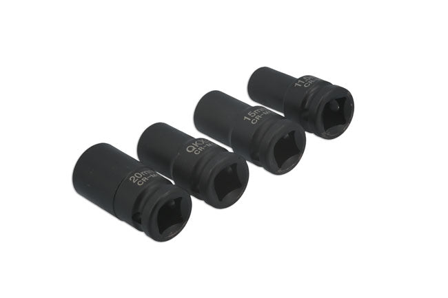 Laser Tools 7809 Brake Caliper Socket Set 1/2"D - for VAG Laser Tools