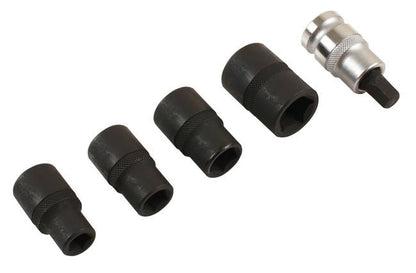 Laser Tools 7811 Pentagon Socket & Bit Set 1/2"D 5pc Laser Tools