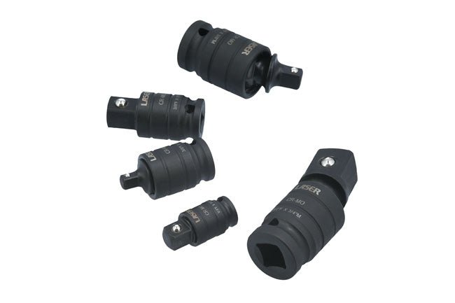 Laser Tools 7816 Impact Universal Joint Step Up/Down Adaptor Set 5pc Laser Tools