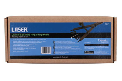 Laser Tools 7817 Universal Locking Ring Circlip Pliers Laser Tools