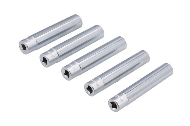 Laser Tools 7823 Extra Deep Socket Set 3/8"D 5pc Laser Tools