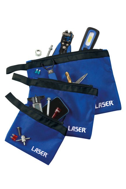 Laser Tools 7837 Storage Tool Pouch Pack 3pc Laser Tools