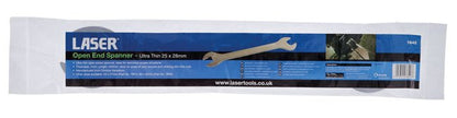 Laser Tools 7842 Ultra Thin Open Ended Spanner 25 x 28mm Laser Tools