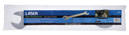 Laser Tools 7843 Ultra Thin Open Ended Spanner 30 x 32mm Laser Tools