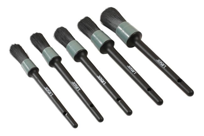 Laser Tools 7844 Detailing Brush Set 5pc Laser Tools