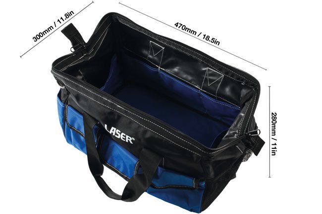 Laser Tools 7846 Heavy Duty Toolbag 18" Laser Tools