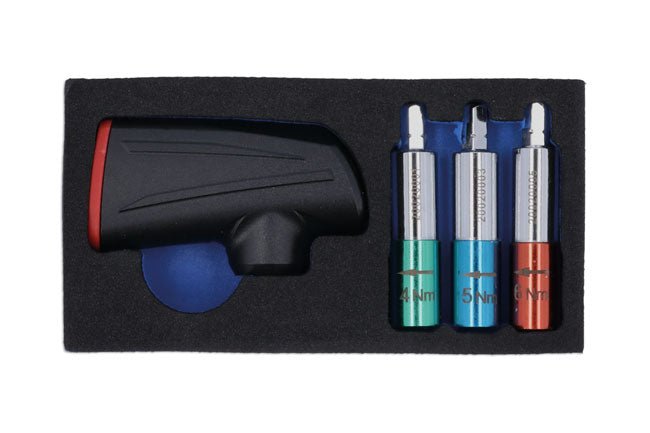 Laser Tools 7848 T-Handle Pre Set Torque Bit Driver Laser Tools