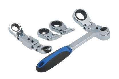 Laser Tools 7863 Multi Head Ratchet Ring Spanner Set Laser Tools